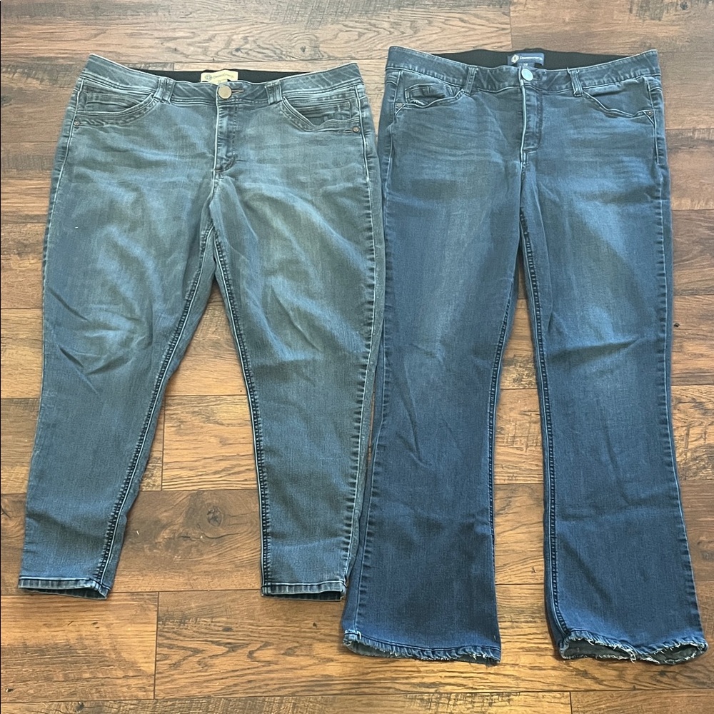 Democracy Set of Two “Ab” Technology Women Jeans